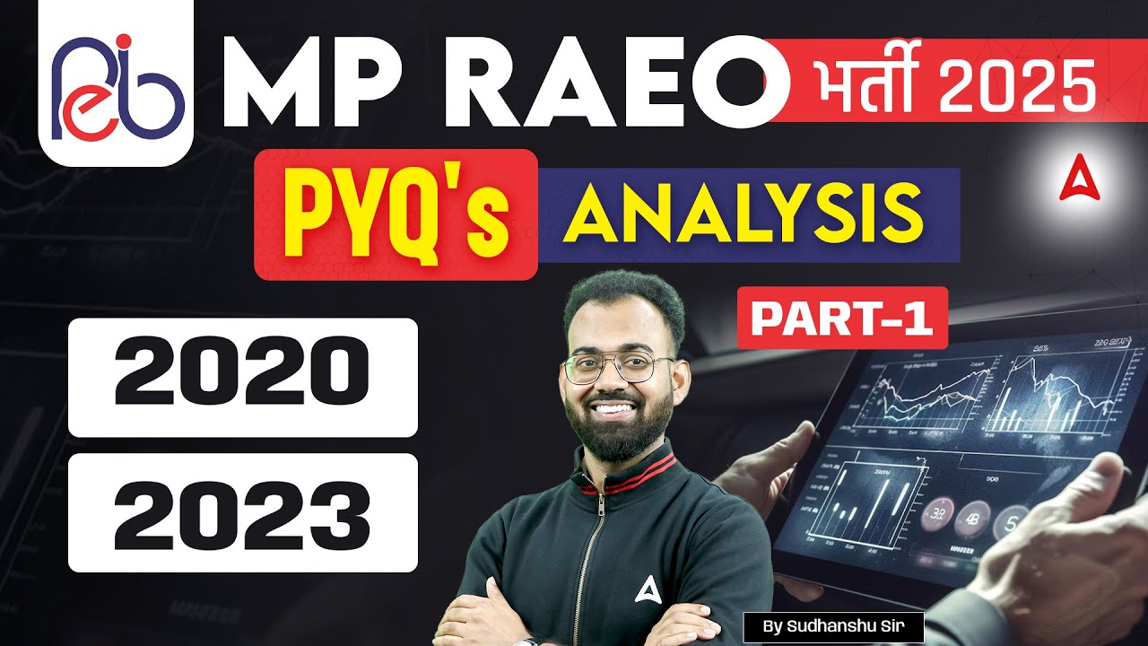 MP RAEO Recruitment 2025 | MP RAEO Previous Year Question Paper | Sudhanshu Sir #1