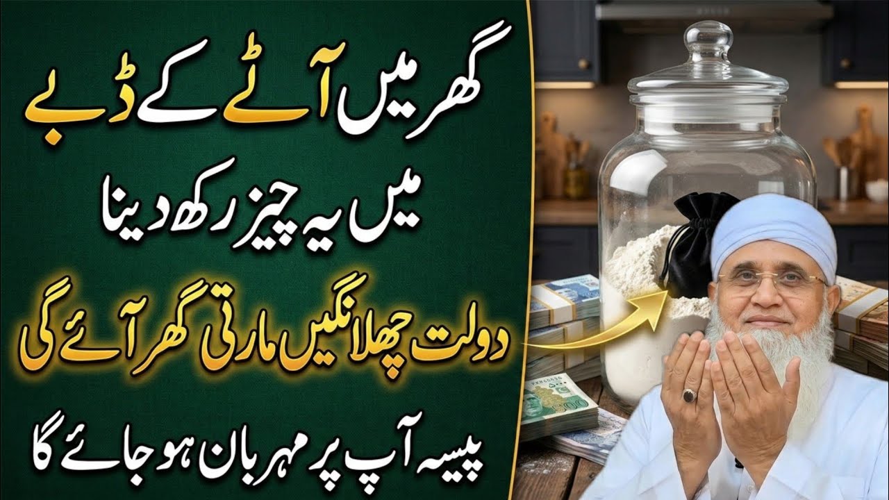 Ghar Ke Atay Mein Ye Cheez Rakh Dena | Dolat Ap Par Meharban Ho Jaye Gi | Rizq Barhane Ka Khas Amal