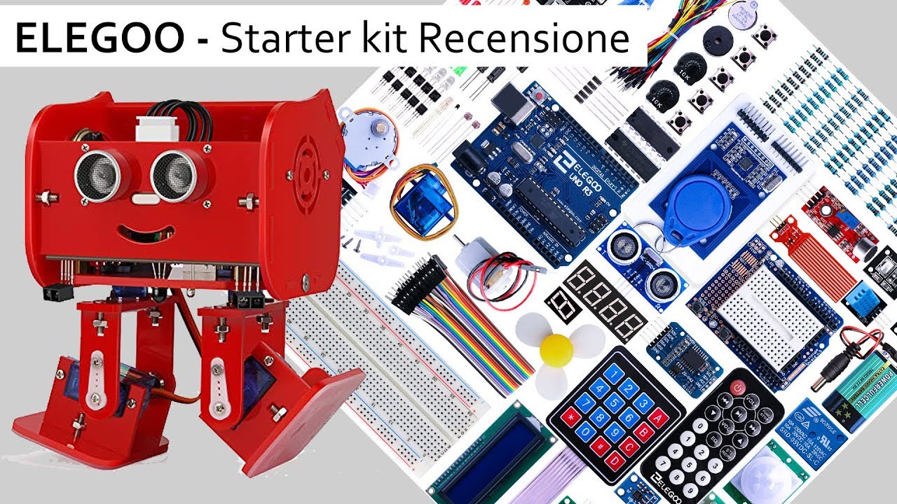 Non conosci il mondo di Arduino?? Scoprilo con Elegoo Starter kit - Recensione