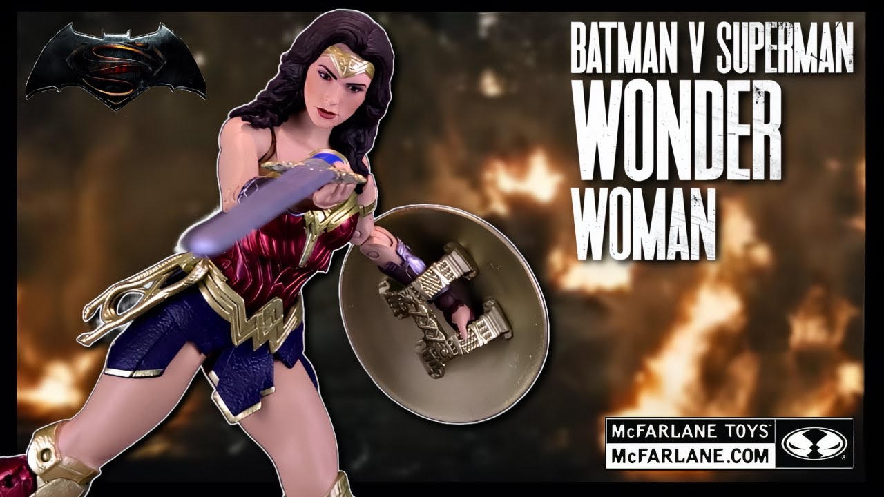 McFarlane Toys DC Multiverse Batman V Superman Wonder Woman Figure | @The Review Spot