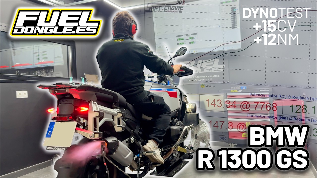 BMW R 1300 GS ADVENTURE DECAT + ECU FLASH + K&N