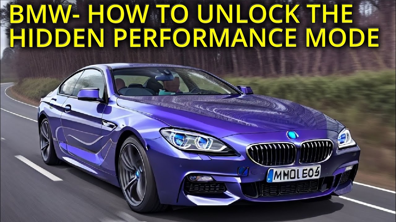 BMW - HOW TO UNLOCK HIDDEN PERFORMANCE MODE FOR MORE FUN