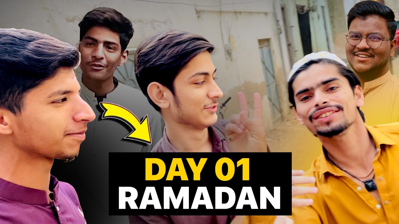 Ramadan Day 01 Vlog 🌙 | Doston Ke Sath Pehla Roza + Full Masti 😍🔥