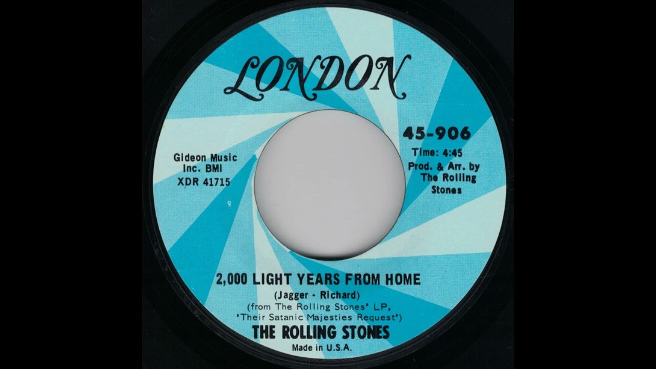 The Rolling Stones – 2000 Light Years From Home (UK Mono Mix) (1967)