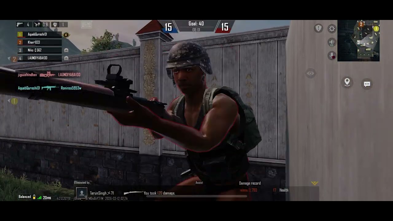 First time playing BGMI 