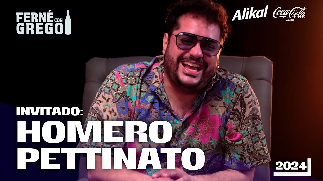 HOMERO PETTINATO EN FERN&Eacute; CON GREGO