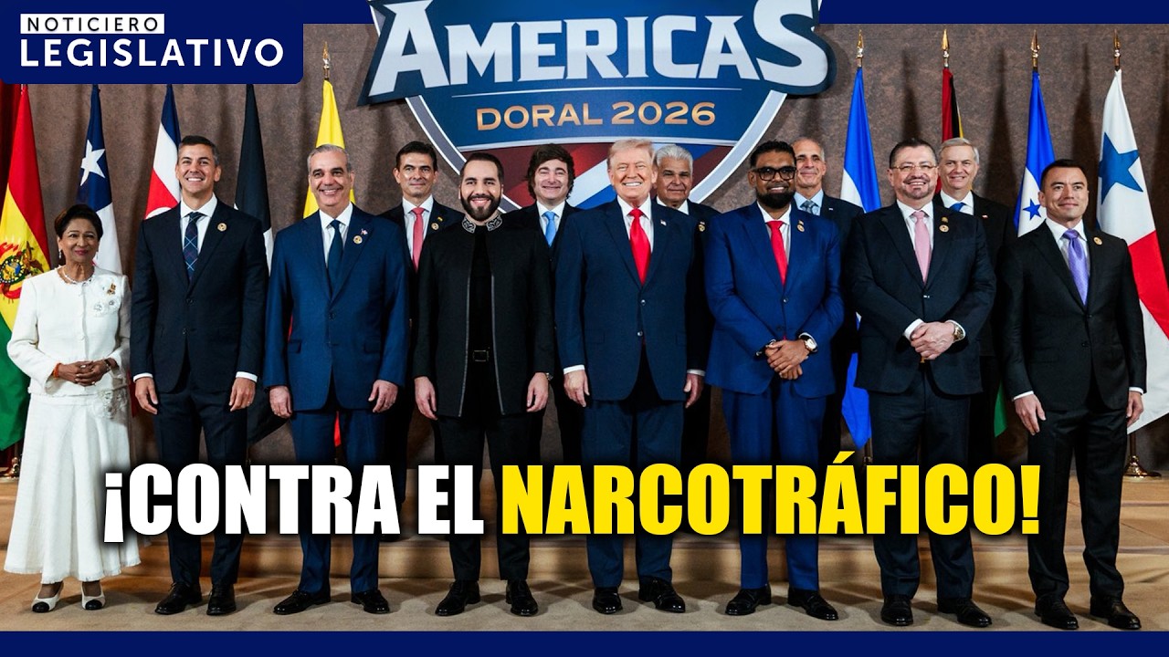 Presidente Bukele apoya alianza de países contra el narcotráfico | Noticiero Estelar - 9 marzo 2026