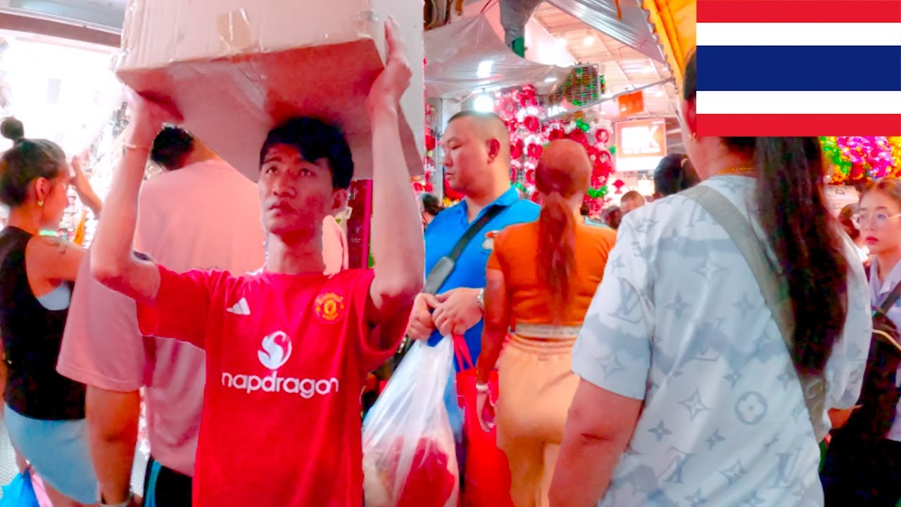 Bangkok Chinatown Walking Tour - Yaowarat Road Street Photography - Bangkok Thailand 4K Walking Tour