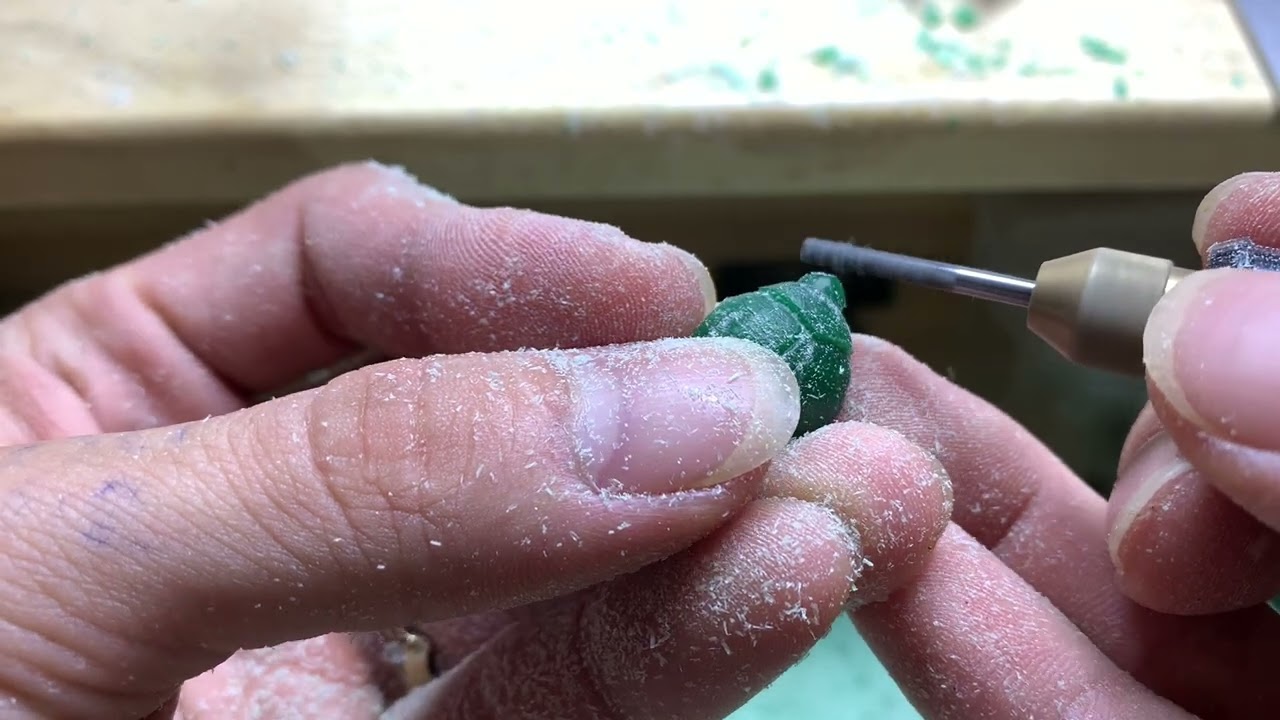 Handcrafting a Silver Ladybug Pendant with a Pearl Center | Jewelry Wax Carving & Casting