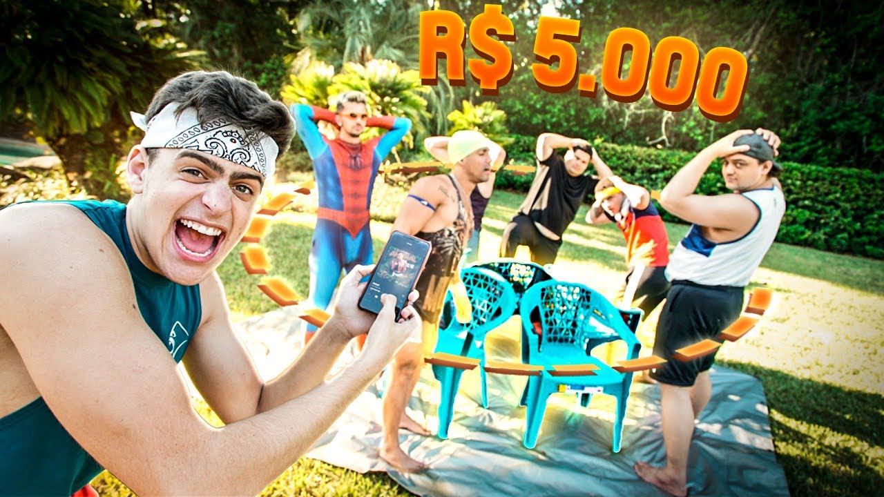 DANÇA DAS CADEIRAS INSANO! *VALENDO $5000* ‹ JonVlogs ›