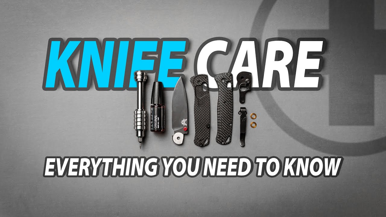 How to CLEAN your Knife | Pocket Knife Maintenance