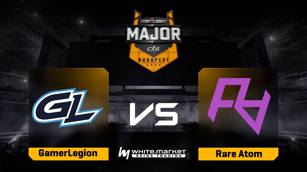 GamerLegion проти Rare Atom | Карта 1 | StarLadder Budapest Major 2025 Stage 1