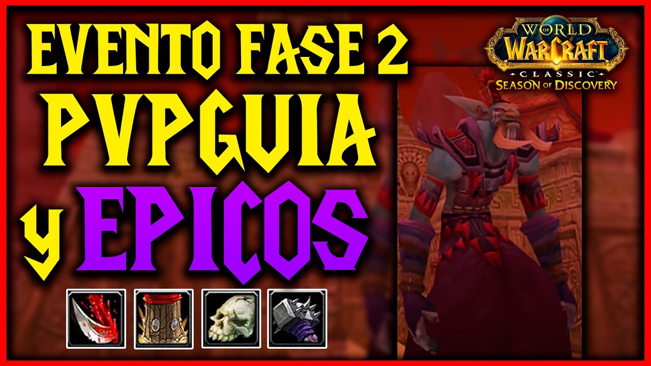 WOW CLASSIC+ SoD:🩸ASÍ FUNCIONA el EVENTO PVP de FASE 2 LUNA SANGRIENTA GUÍA COMPLETA| MUCHAMIEL