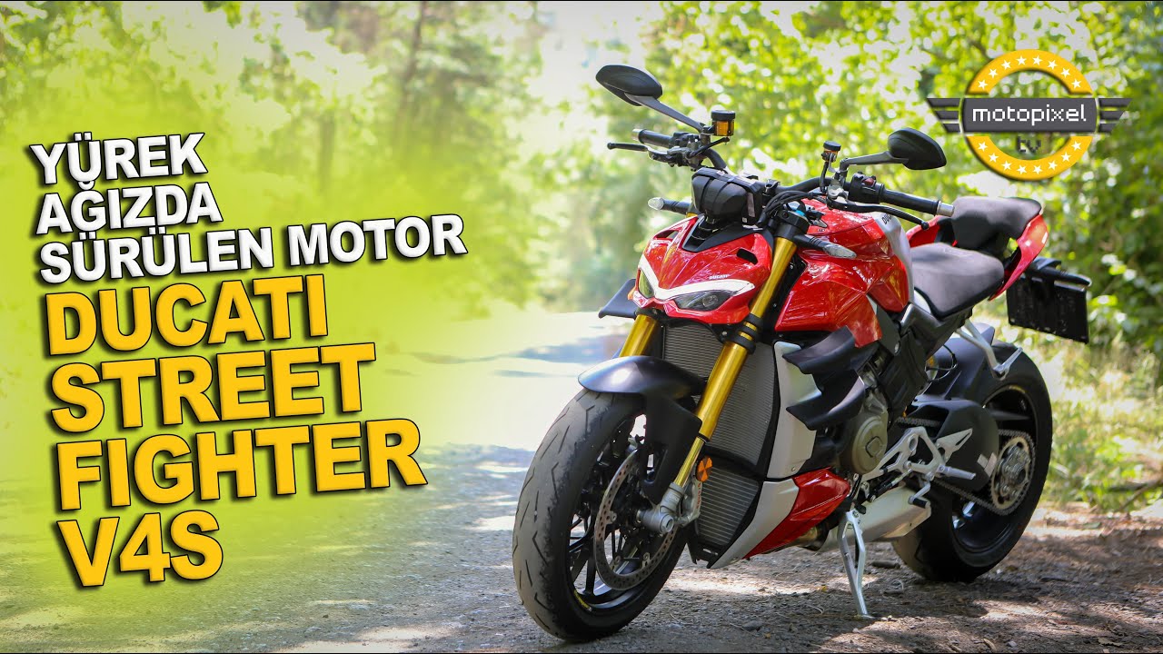 Yüreğin Ağzında Sürülen Motor! Ducati Street Fighter V4 S