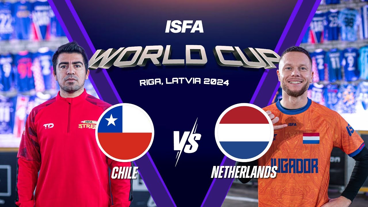 Chile v Netherlands (Round of 16) | ISFA World Cup 2024 - 3v3 Street Football