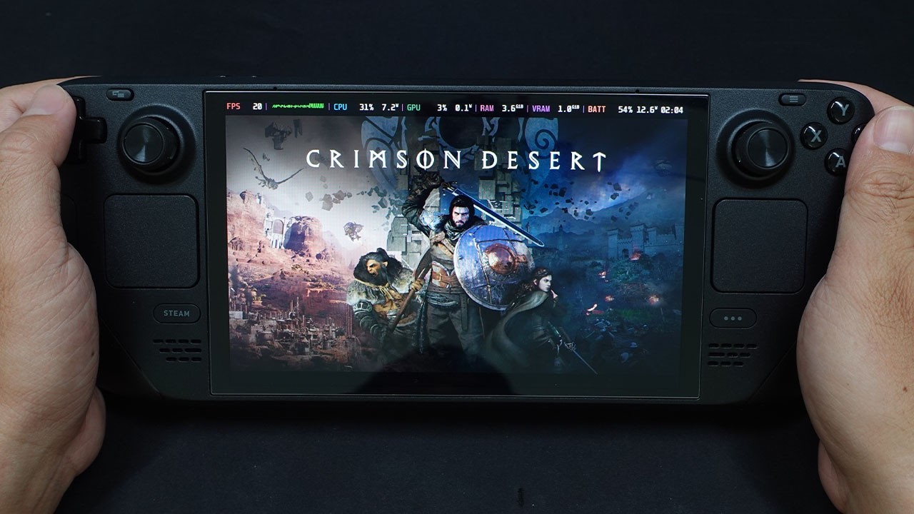 Steam Deck Oled | Crimson Desert Performance | SteamOS 3.7.20