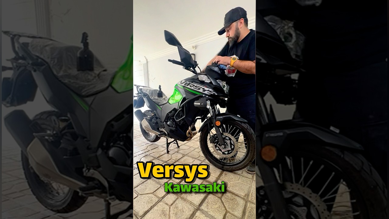 Kawasaki Versys touring #adventure #kawasaki #versys250 #versysx300 #adventuretime #touring #motor