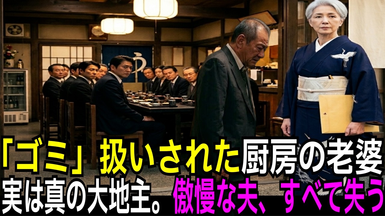 夫は愛人の子を選んだ。裏方の私は静かにうなずく。――翌日、真のオーナーと判明し彼らはすべてを失った【スカッとする話】