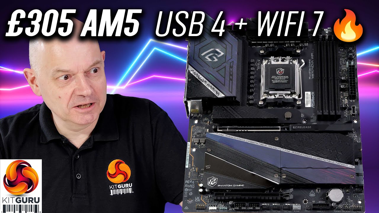 ASRock Phantom Gaming X870 Nova WiFi: AM5 Mid-Tier Tested