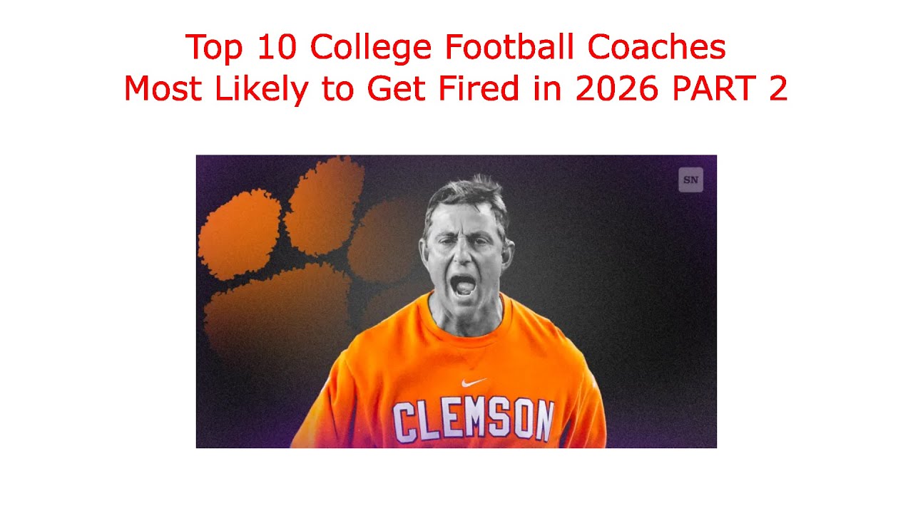 Jack`s top 10 college football coaches on the hot seat in 2026 part 2