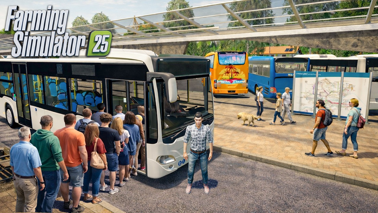 Dans la Peau d'un Jeune Chauffeur de BUS qui Débute sur Farming Simulator