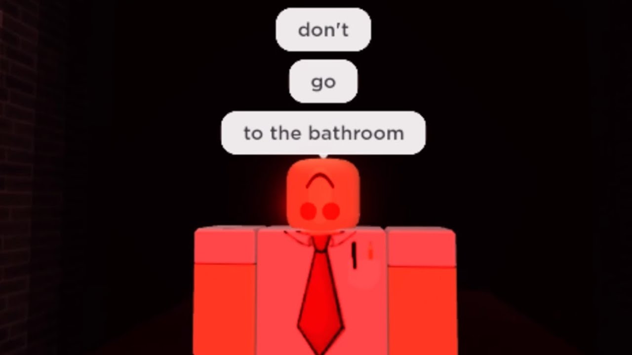 Roblox go to the bathroom…??