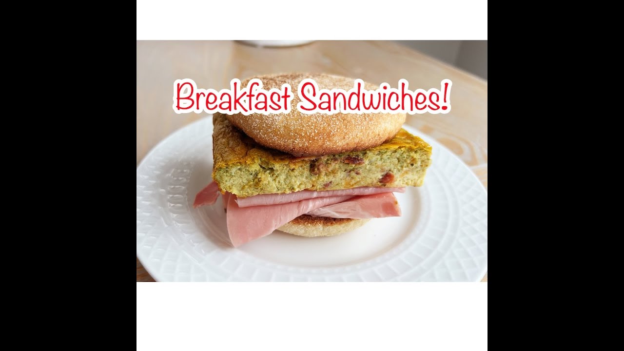 Easy Breakfast Sandwiches for the Freezer