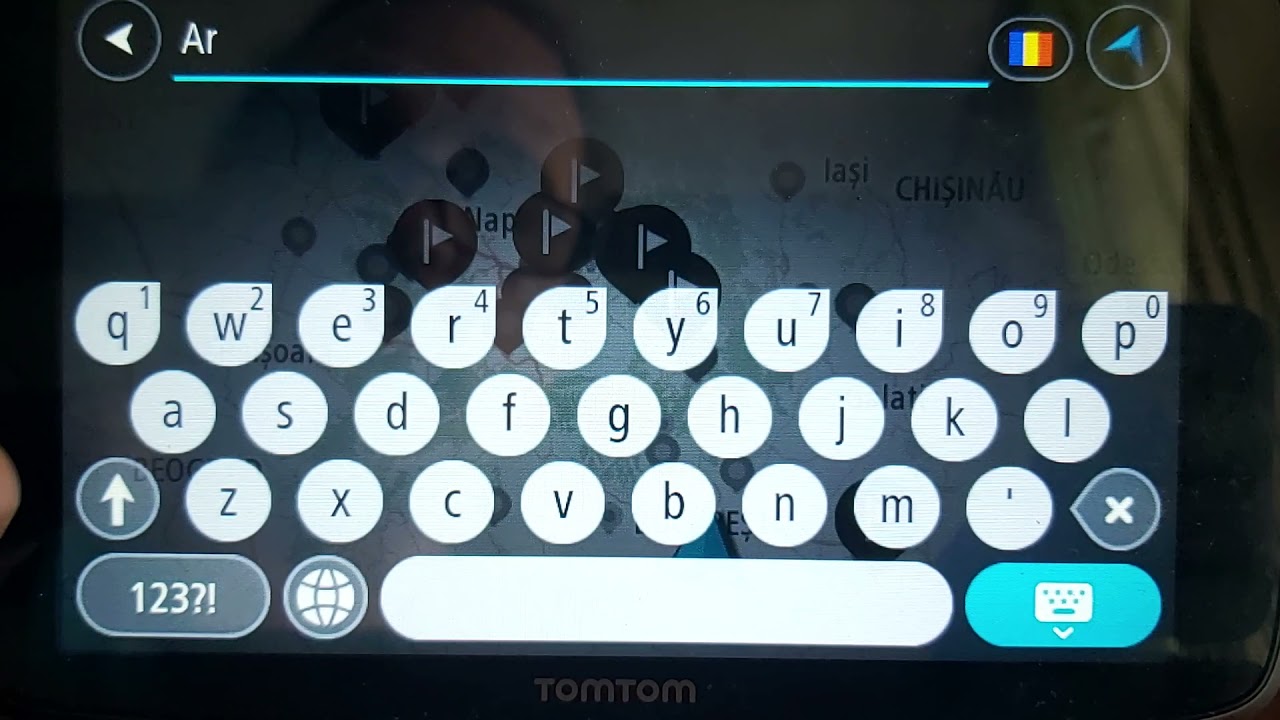 Setări de sistem TomTom