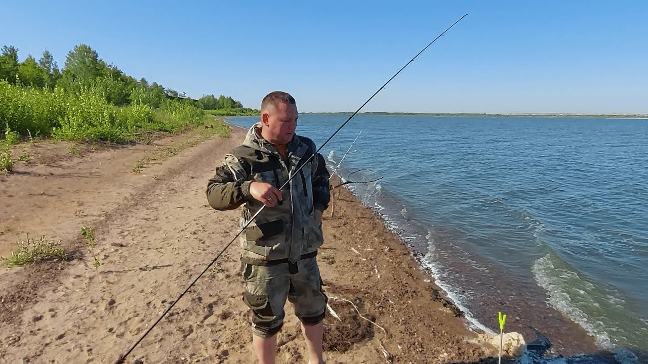 Рыбалка на Актюбинском водохранилище 