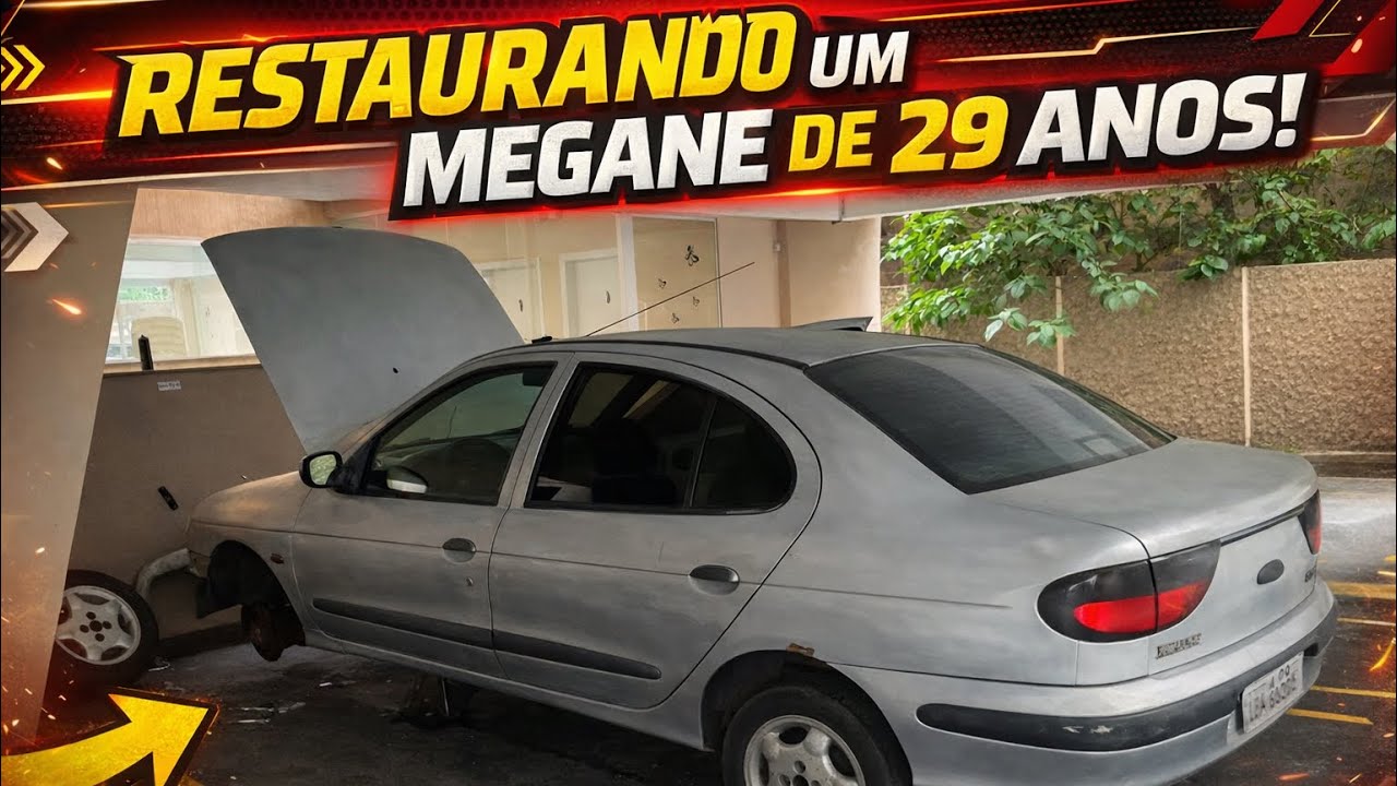 RESTAURANDO UM CARRO DE 29 ANOS - Renault Megane RXE 2.0 8v