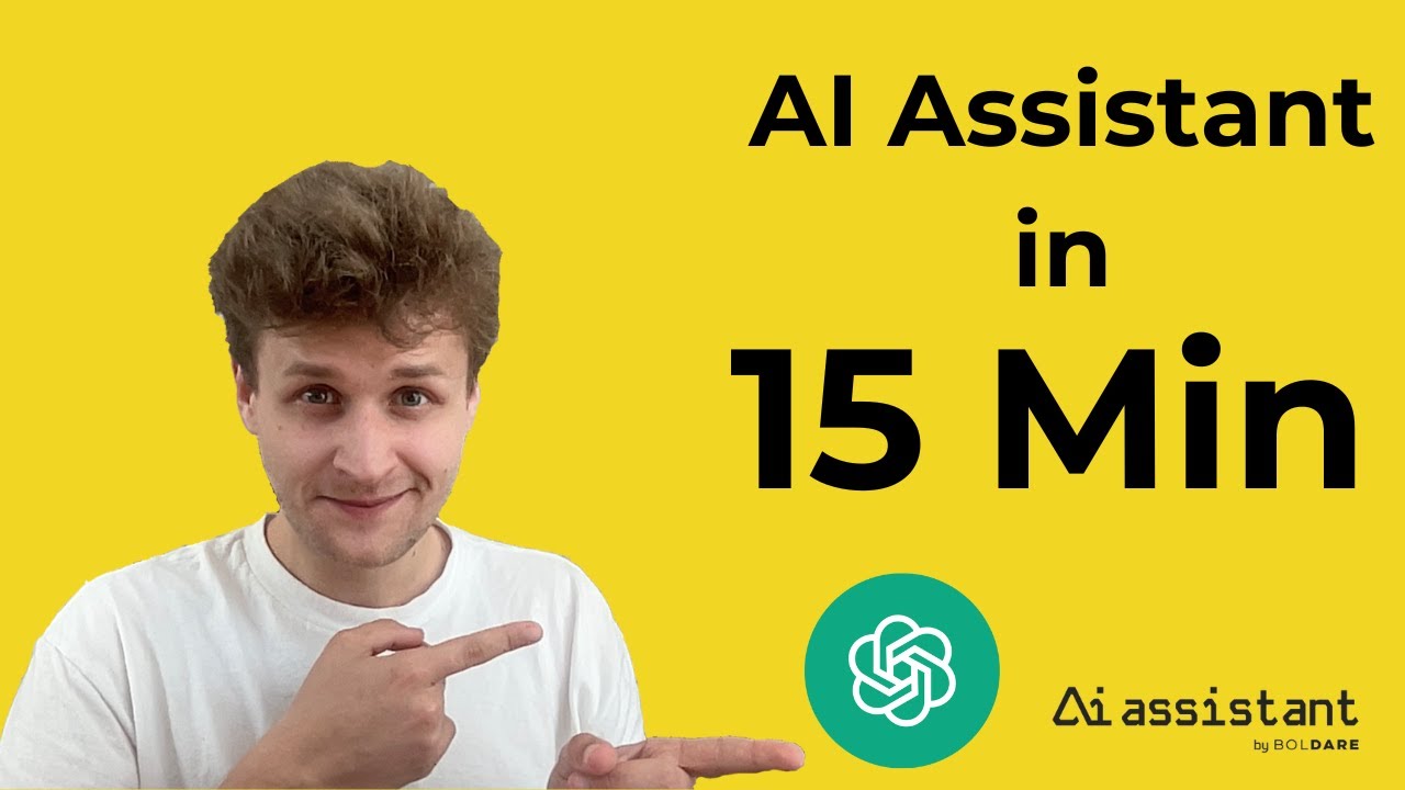 Build your own AI assistant under 15 minutes! - @boldare/openai-assistant first steps