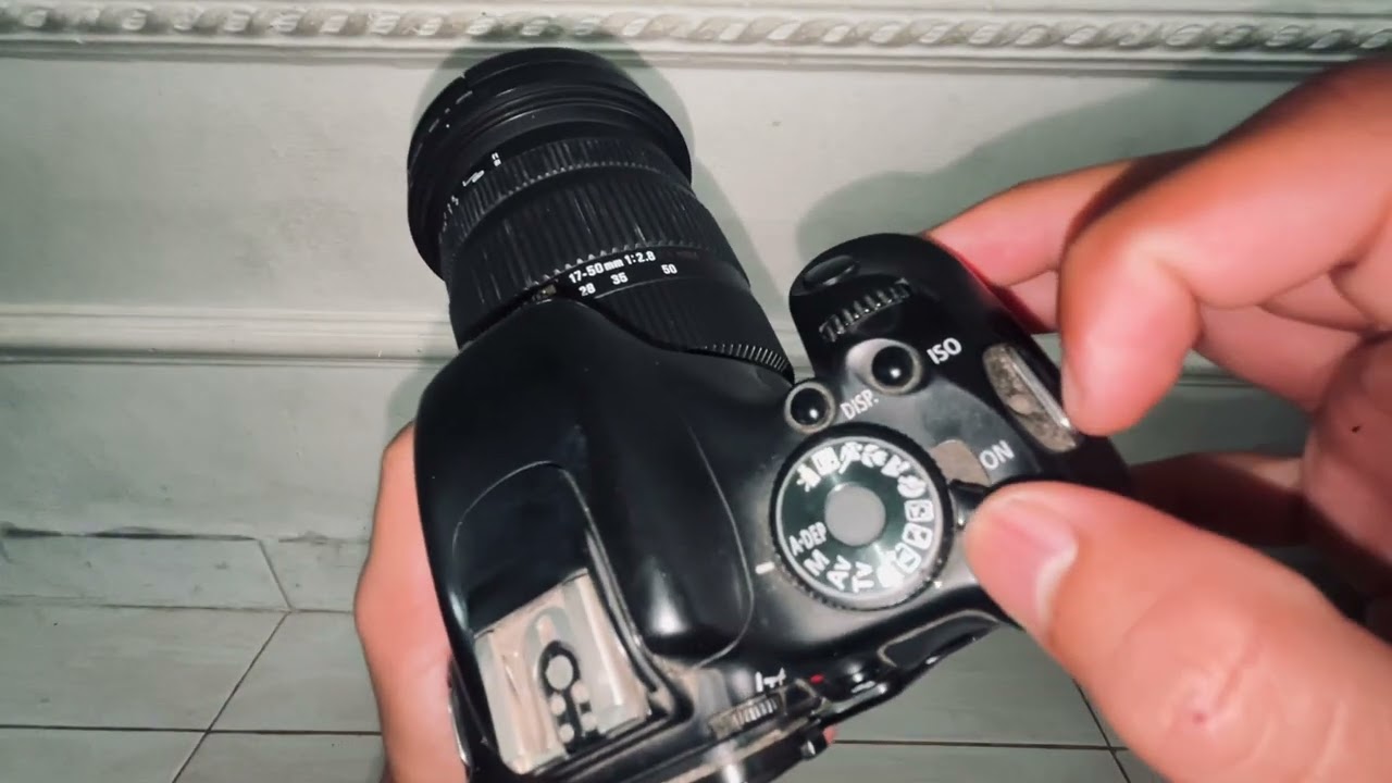 tombol tombol yang ada di kamera DSLR