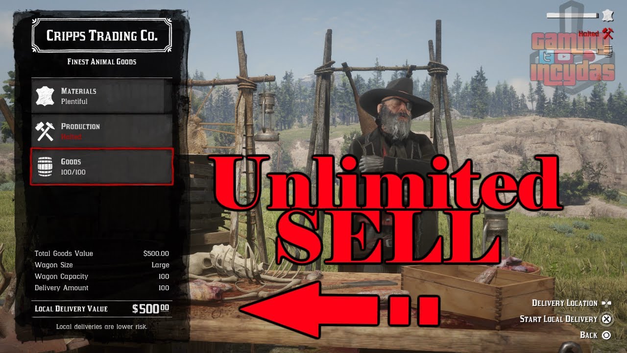 Эксплойт с неограниченной продажей / Ошибка с деньгами Red Dead Online