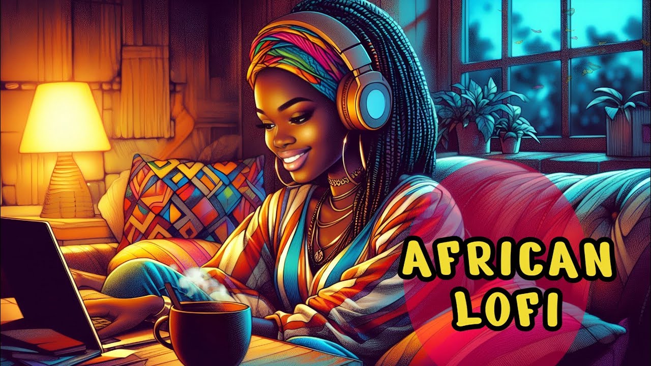 African Lofi 🌍 Groovy Afrobeats for Study, Work & Focus [Chill Instrumental]