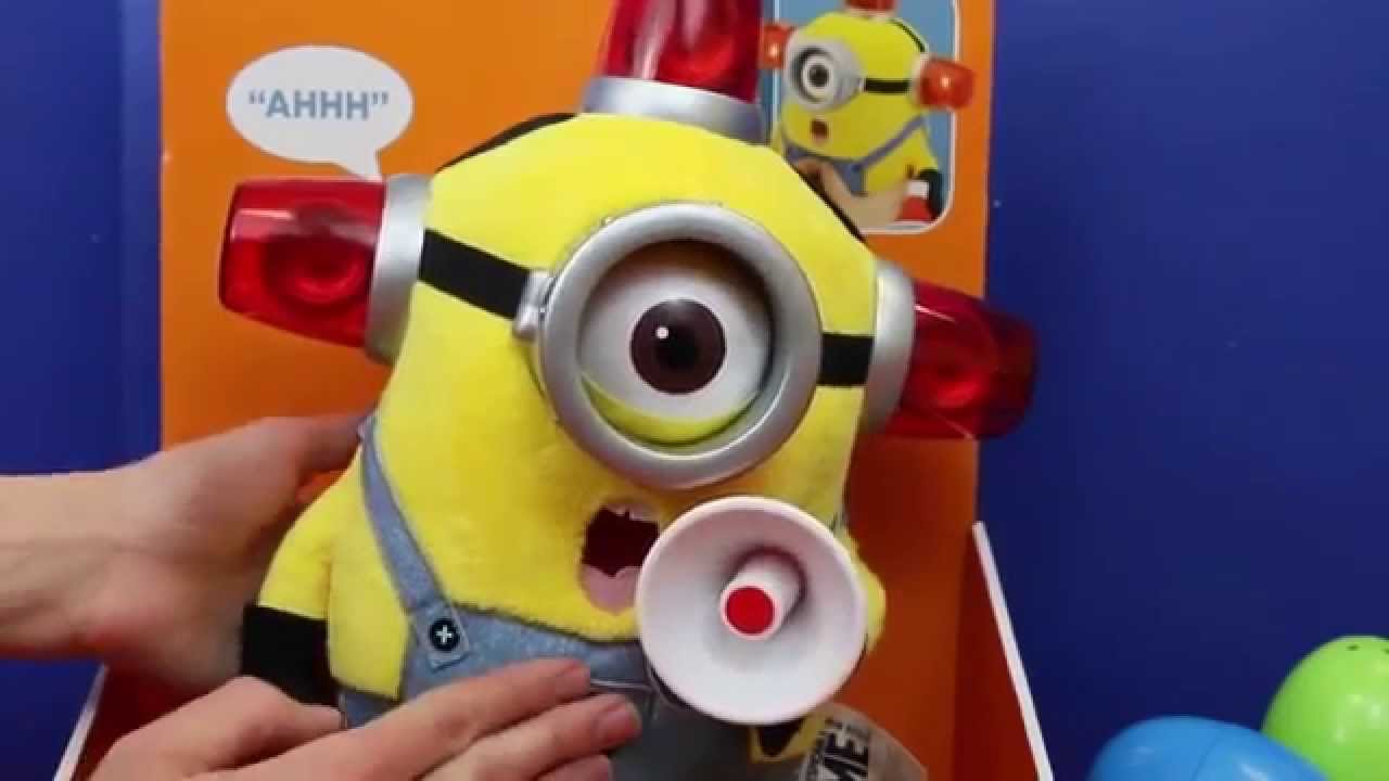 Minions SURPRISE EGGS Despicable Me