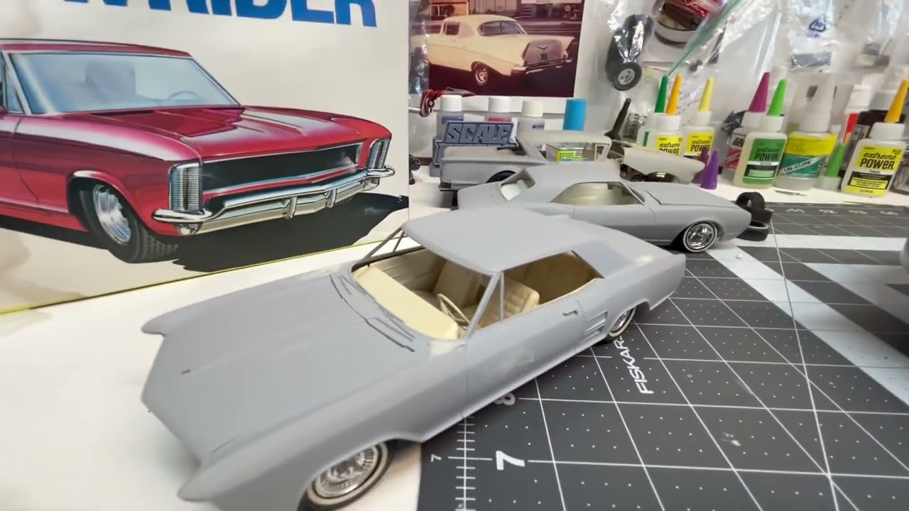 Моя работа для журнала Kustoms Illustrated Magazine GB @ Left Coast Model Car Builds Kitbashed Ku...