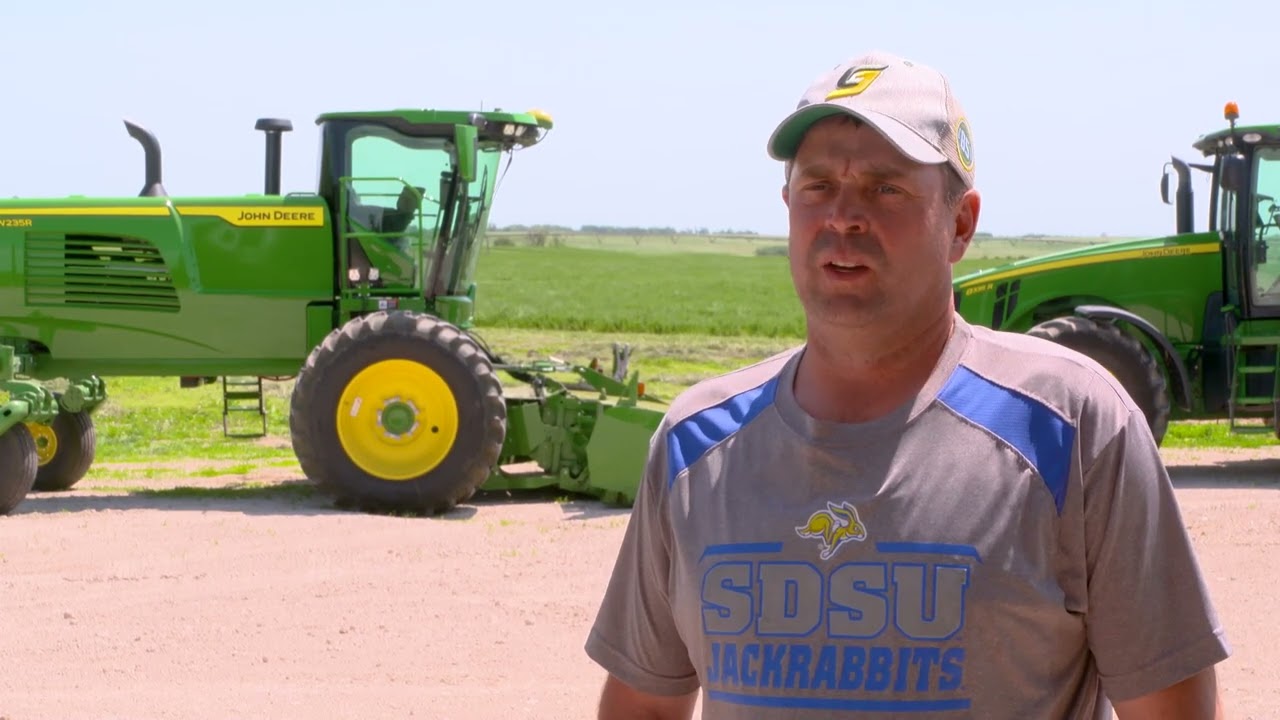 C2C JohnDeere Windrower IshmaelFarm SD 7 22 22