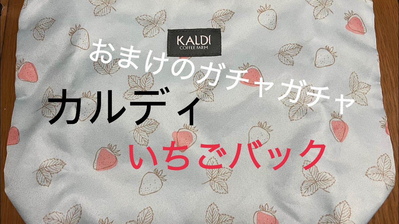 【カルディ】いちごバック🍓