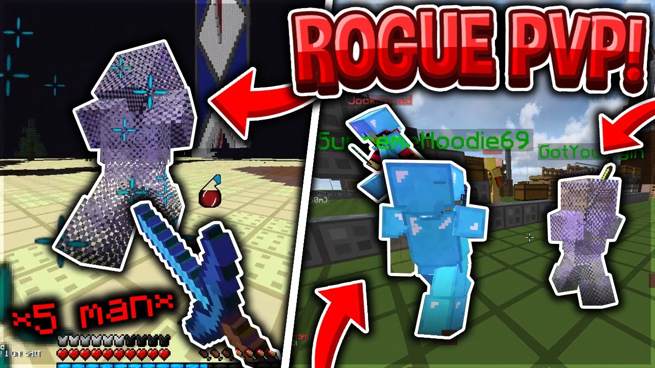 INSANE ROGUE SQUAD PVP *SUPER OP* | Minecraft HCF