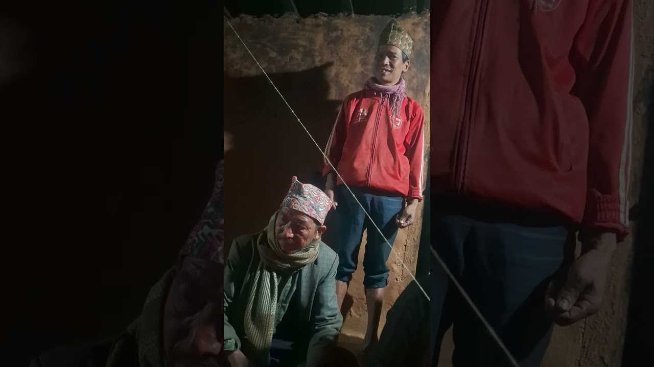 छत्रेको आमाको सातो छुट्याउँदै।