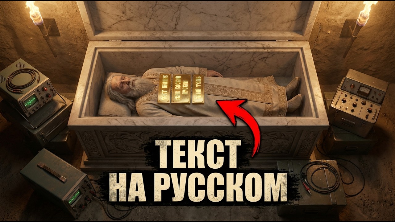 Ватикан в панике: Расшифрован текст из могилы мага Яромира.