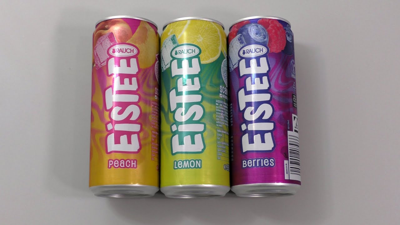 Rauch Eistee: Peach, Lemon & Berry
