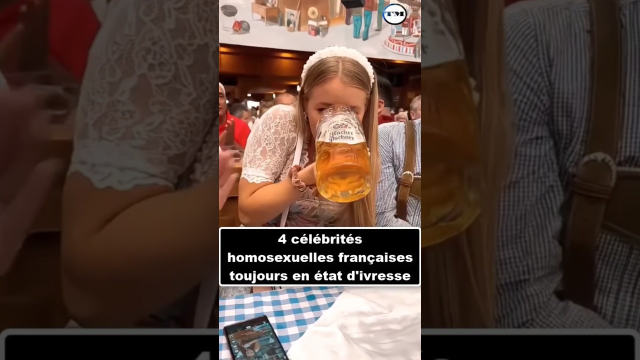 4 c&eacute;l&eacute;brit&eacute;s h0m0s&pound;xu&pound;lles fran&ccedil;aises toujours en &eacute;tat d'ivresse