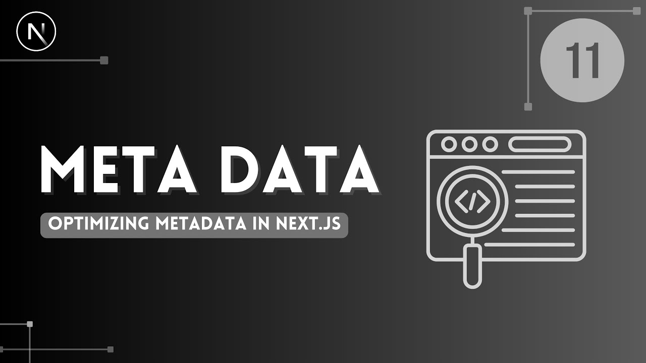 Nextjs darija - 11 -  Metadata (شرح بالدارجة)