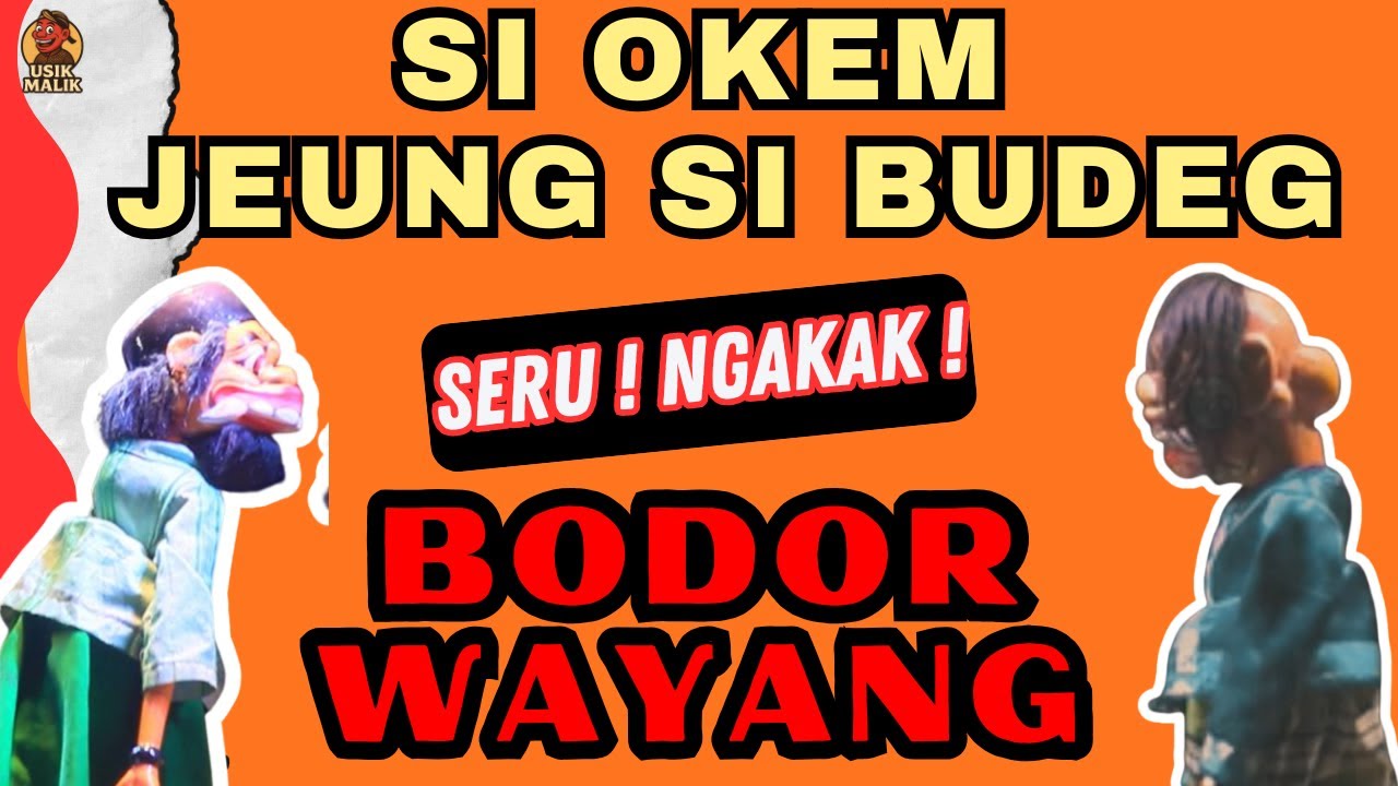 RAME PISAN !!SIOKEM JENG SIBUDEG TEPUNG |WAYANG GOLEK BODORAN |ASEP SUNANDAR SUNARYA|NGAKAK PARAH!😂😂
