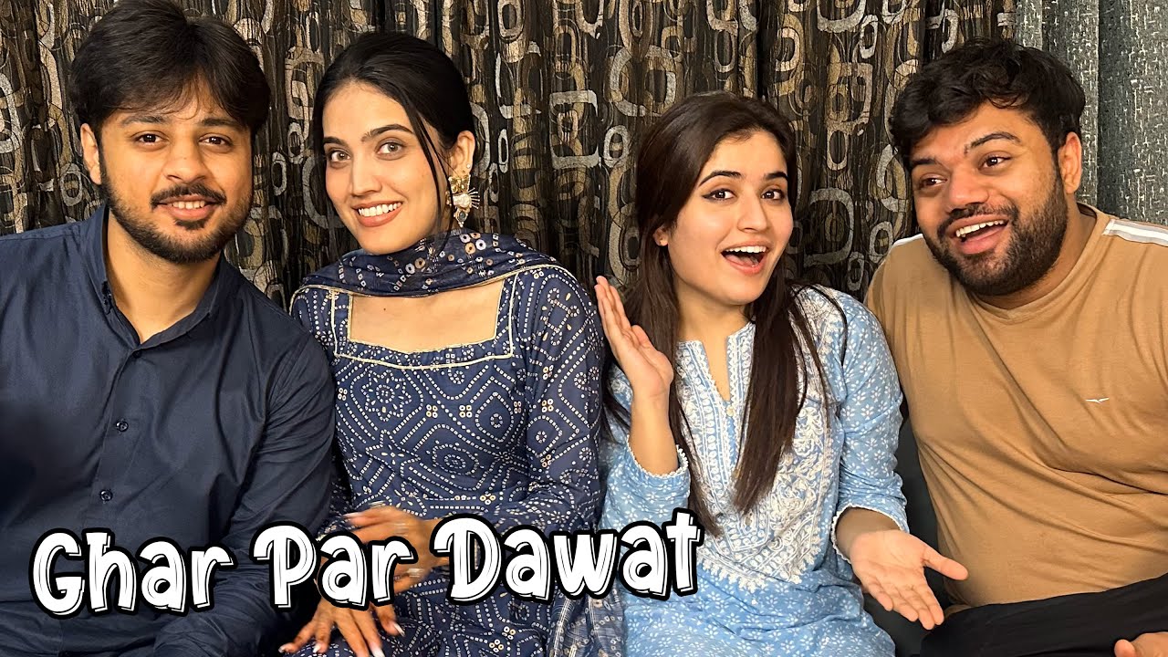Ghar Par Sistrology Wali Iqra Ki Dawat Kardi 😍 | Sara Khana Khud Banaya ❤️