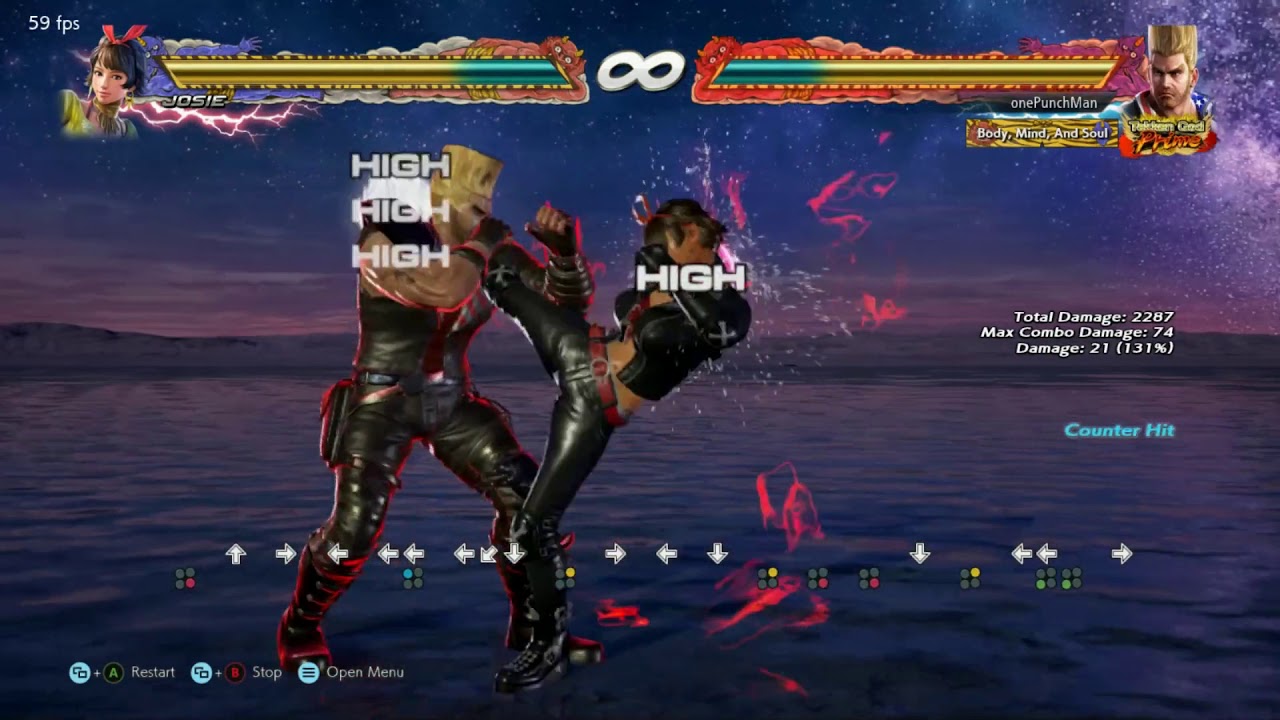 Tekken 7 Josie punish guide with paul