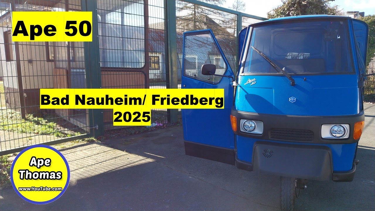 Ape 50 (Bad Nauheim/ Friedberg 2025)