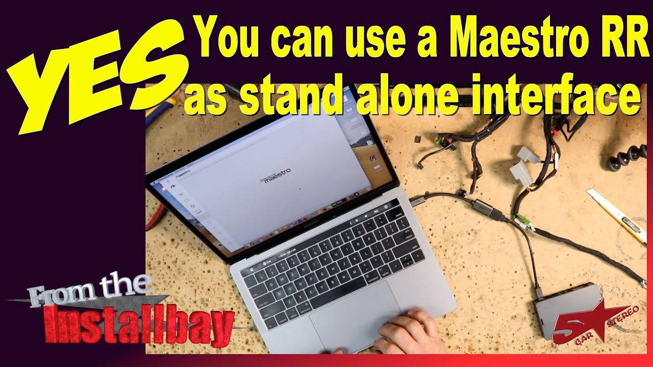Yes you can use a iDataLink Maestro RR as a stand alone interface