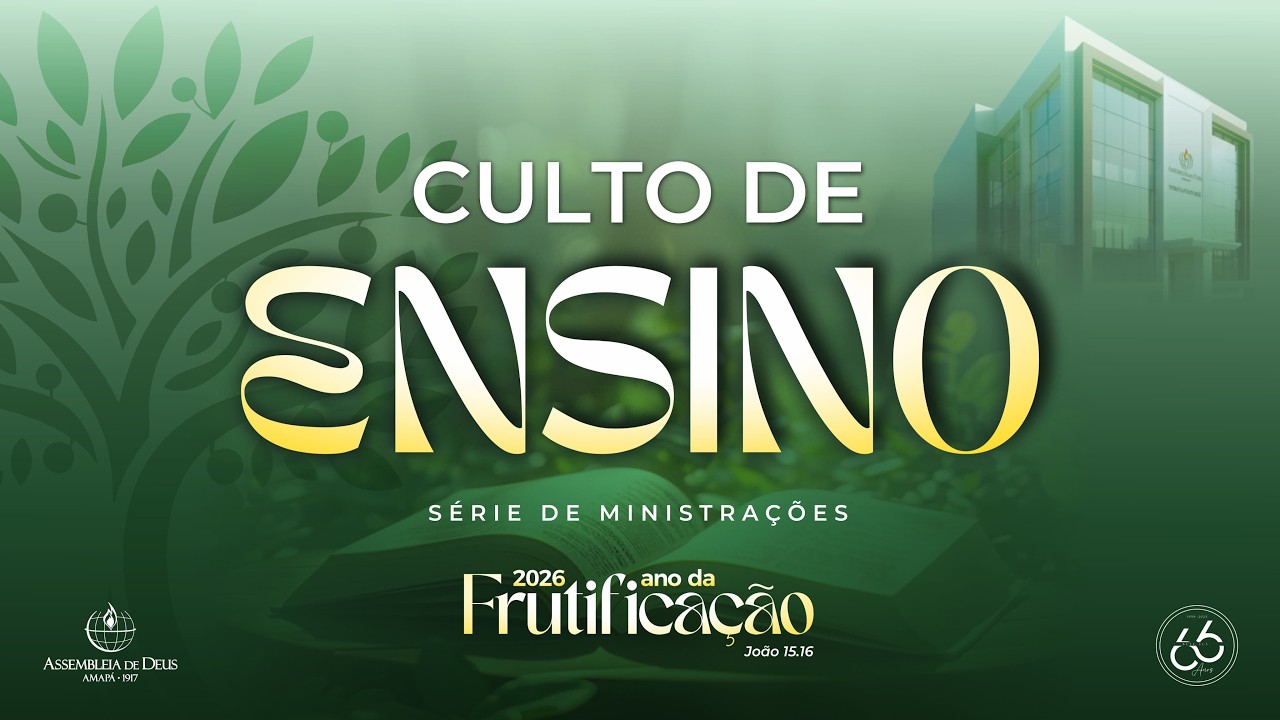 CULTO DE ENSINO | 12.03.2026